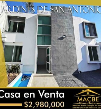 Casa en Jardines de San Antonio Inmobiliaria Macbe Bienes Raíces